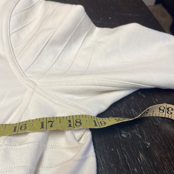 ATHLETA Moto Jacket in Magnolia White, Size M. - Picture 12 of 13